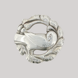 Vintage c.1933–1944 Georg Jensen Sterling Silver Dove Brooch No. 123