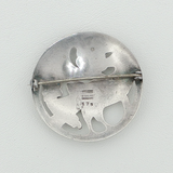Vintage Sterling Silver Mid-Century Georg Jensen #175 Bird Pin