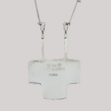 Vintage c.1960 David Andersen Sterling Silver Cubist-Style Necklace by Sigurd Østern