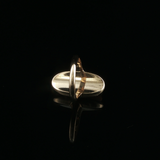Antique c.1900 14K Coral Cameo Ring