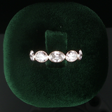 New 14K Yellow Gold Lab-Grown Diamond Oval Band, 2.65 CTW, Size 6