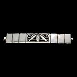 Vintage Georg Jensen Sterling Silver Pinecone Bar Pin No. 216