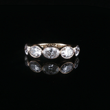 New 14K Yellow Gold Lab-Grown Diamond Oval Band, 2.65 CTW, Size 6